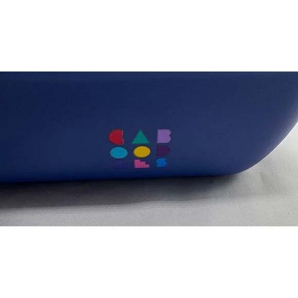 Vintage Caboodles Make Up Storage‎ Organizer Hard Case Mirror 2622 Gray Purple - Picture 6 of 12